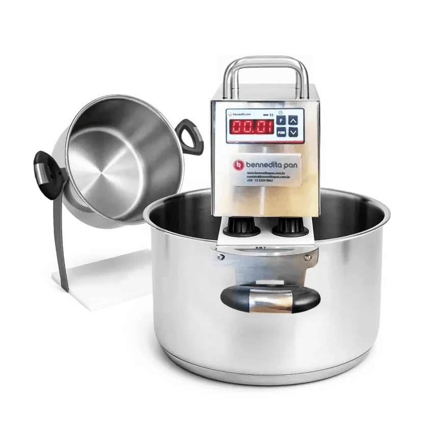 BP Inox 8,5L Bivolt + Virapan Panela Automática