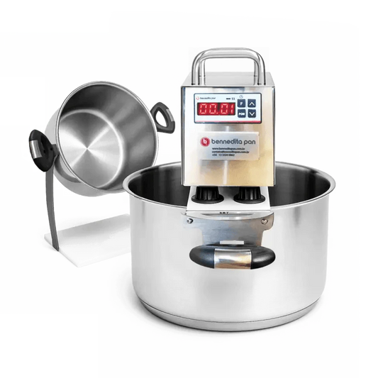 BP Inox 8,5L Bivolt + Virapan Panela Automática