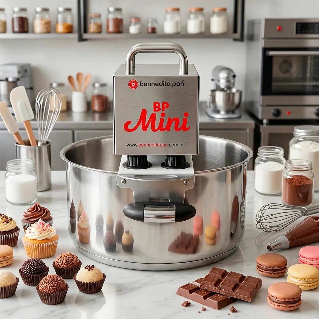 [EN] BP Mini 4.7L automatic cooking pan bivolt - compact professional model for small batches