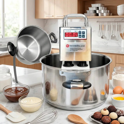 [PT] BP Inox 8,5L panela automática com espátula Virapan - solução completa de cozinha
