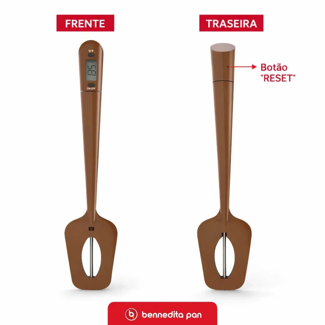 [EN] BPAN thermo spatula complete kit with batteries - essential accessory for Bennedita Pan