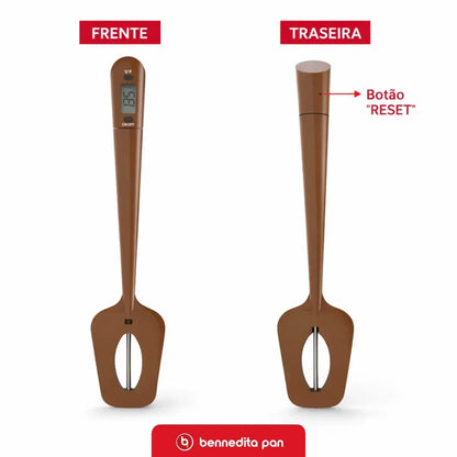 [EN] BPAN thermo spatula complete kit with batteries - essential accessory for Bennedita Pan